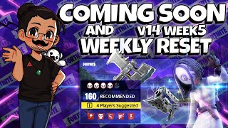 Coming Soon, Weekly Reset & 160 Missions | Fortnite STW