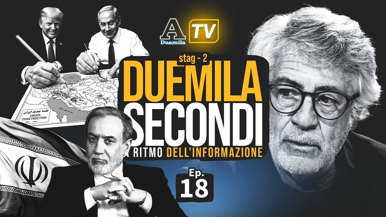 S02E18🎙Duemila Secondi con Alberto Negri: “Iran? Israele ha trascinato USA e Medio Oriente nel caos”