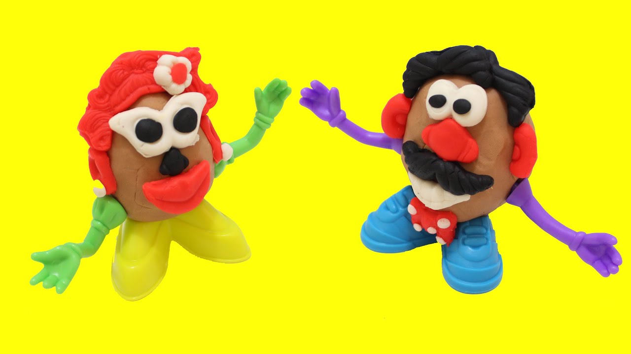 Play Doh Mr Potato Head Playdough Mr Pota Doh head YouTube
