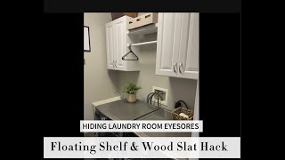 Brilliant DIY Hack to Hide Laundry Hookups: Easy & Affordable Solution!