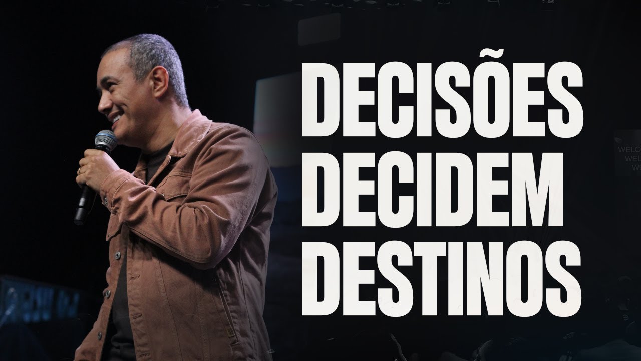 DECISÕES DECIDEM DESTINOS |  PR.  DANIEL SANTANA  | LAGOINHA SANTOS