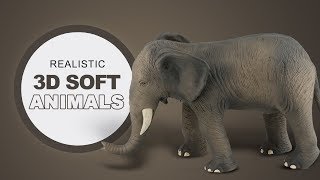 Toyzone.pk | Realistic Soft 3D Zoo Animals screenshot 1