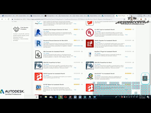 Curso básico de Revit |  04 Páginas y Foros de Consulta para Revit
