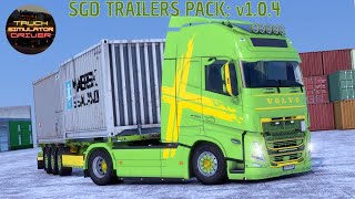 ETS2 1.46 - SGD TRAILERS PACK: v1.0.4 | Euro Truck Simulator 2 Mods