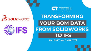 Seamless SOLIDWORKS to IFS Integration: Zero Manual Data Entry with CADTALK