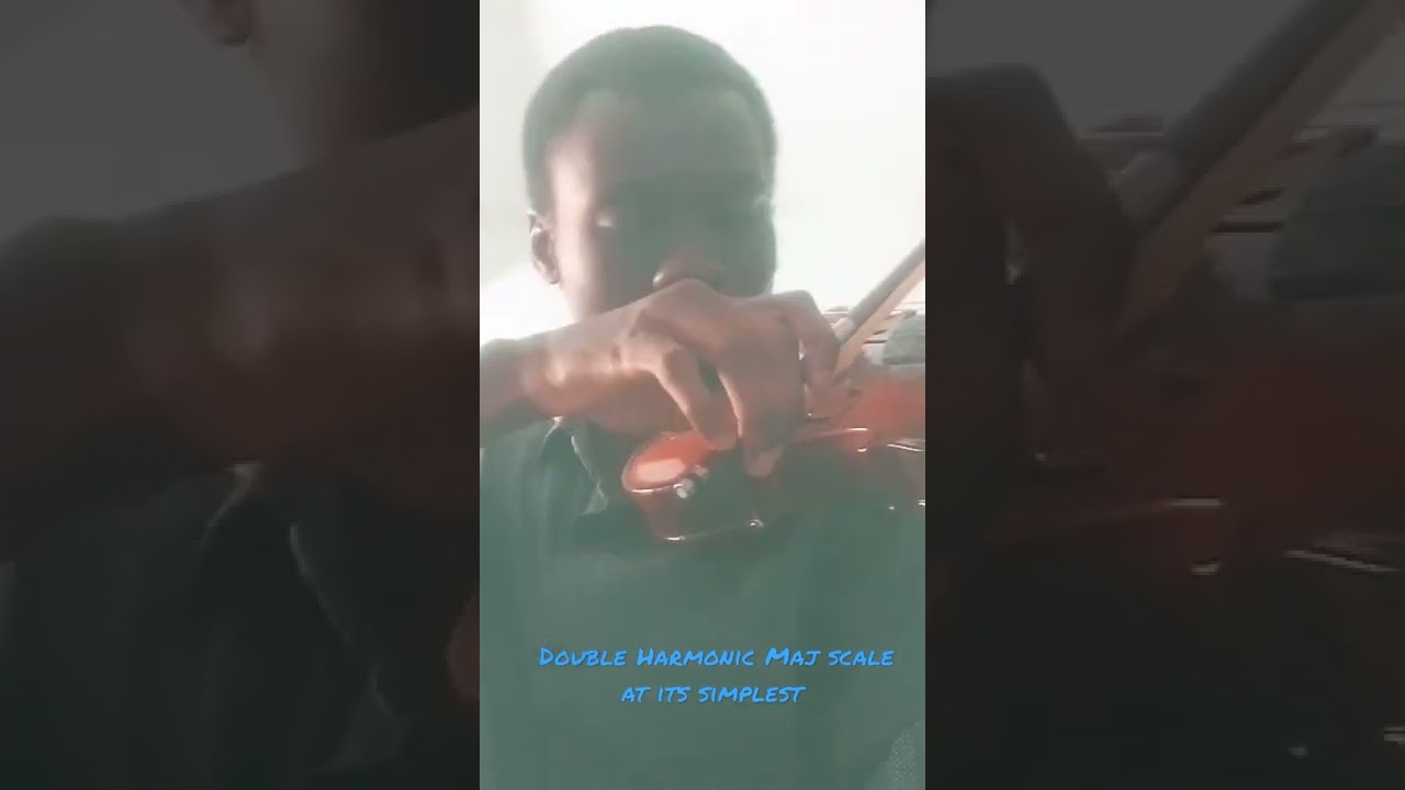 Double Harmonic Scale at its simplest