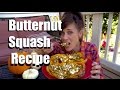 Butternut Squash Recipe // Bake it Whole - Stuff it!