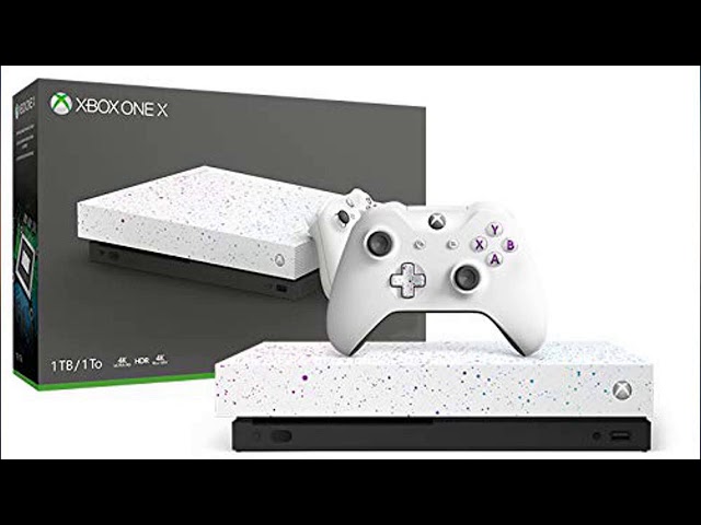 Xbox One X 1000GB - Branco - Edição limitada Hyperspace