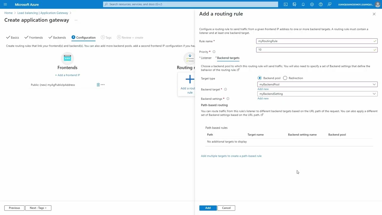 Balanceo de carga de Web Apps con Application Gateway