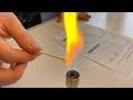 Flame test chemistry practical | Flame test