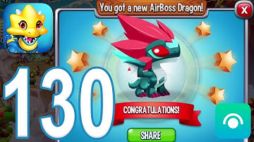 Dragon City - Gameplay Walkthrough Part 130 - Level 47, AirBoss Dragon (iOS, Android)