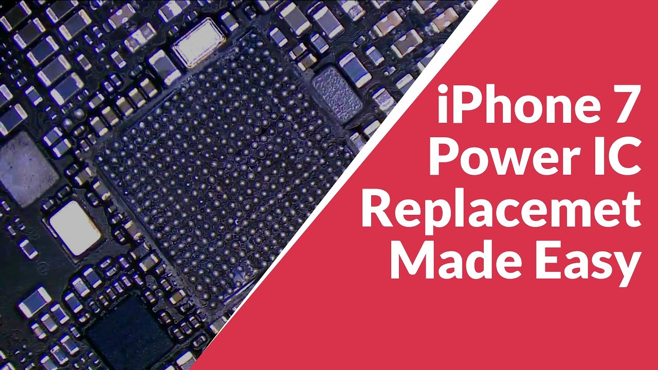 Image of How to Replace iPhone 7 Power IC - iPhone 7 Power IC Repair - STEP BY