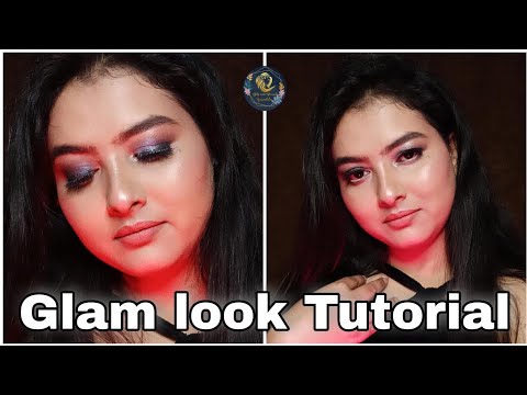 Glam Dewy makeup