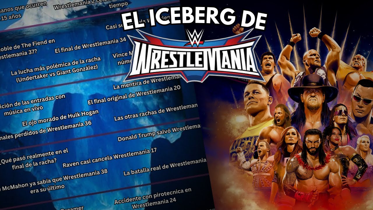 El ICEBERG de WRESTLEMANIA