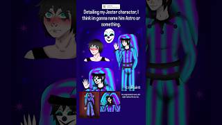 #characterdesign #jester #digitalart #ibispaint #art My character based on the freak circus.