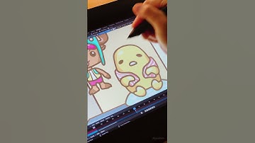 Drawing in #blender3d ✍️ #greasepencil