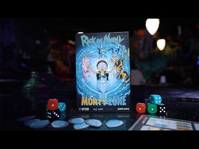 Rick and Morty Chess Set, The Op Board Game Showcase