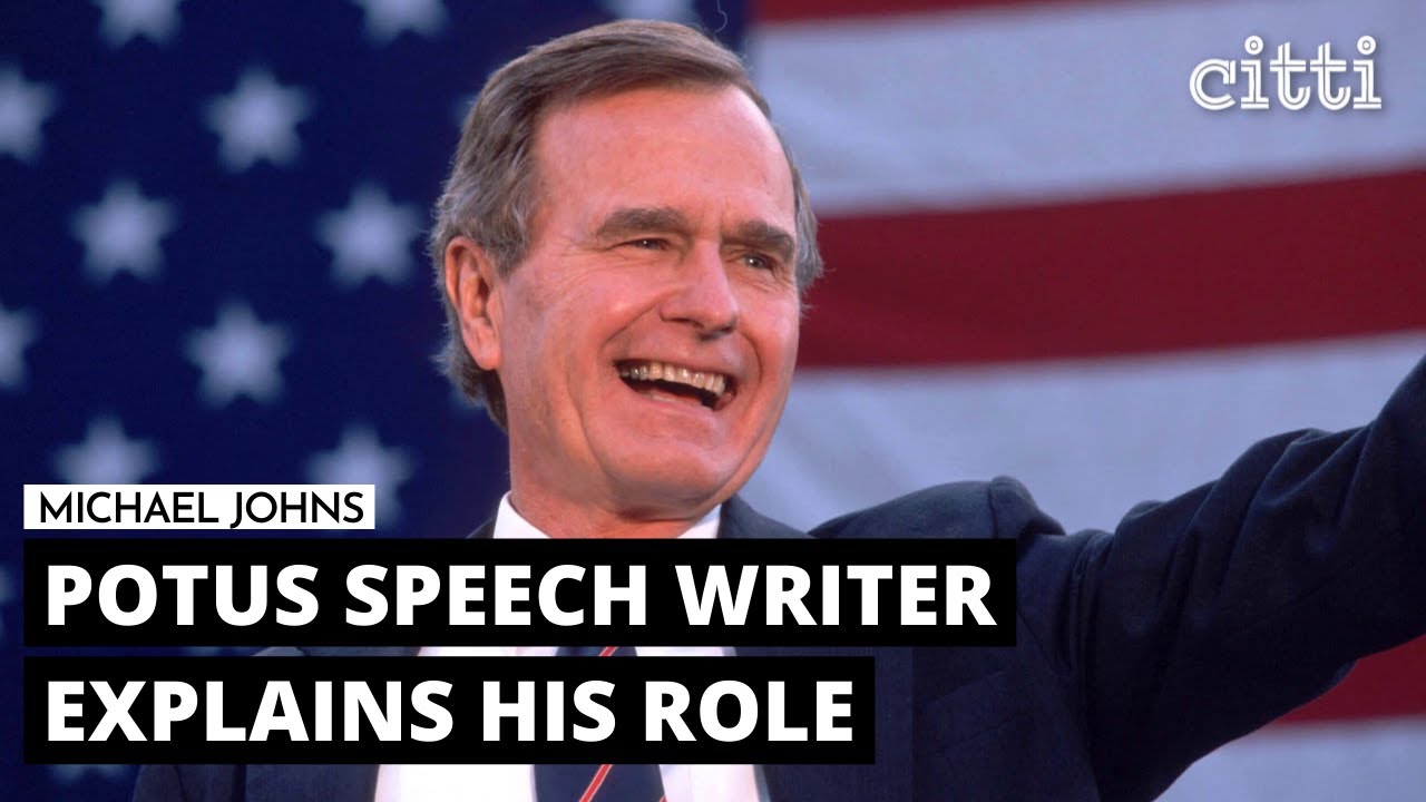 speech writer for bush