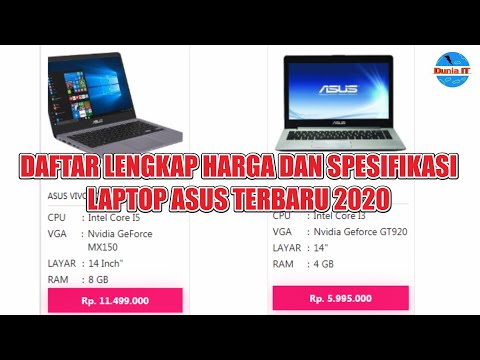 Daftar Harga Laptop ASUS Terbaru Juli 2020 Semua Tipe ROG - Vivobook - Zenbook. 