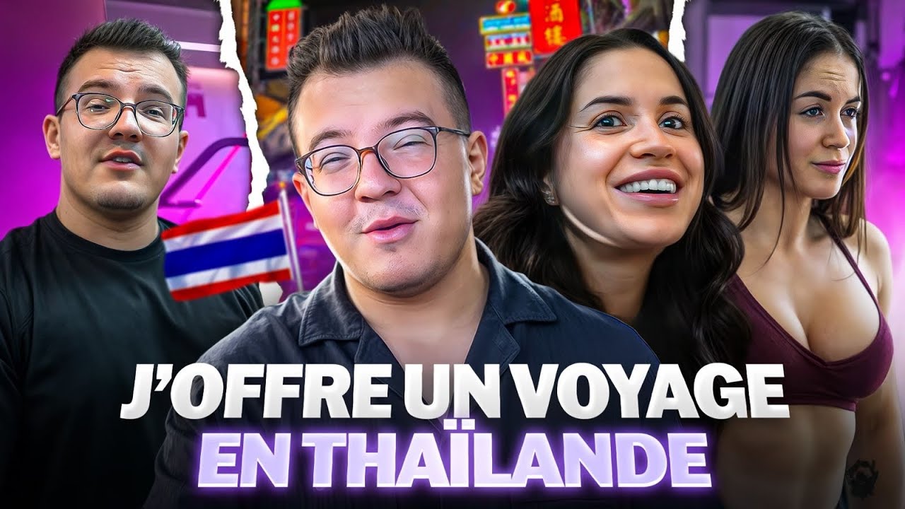 J’offre un voyage en Thaïlande à une coach sportive (Vlog à Bangkok)
