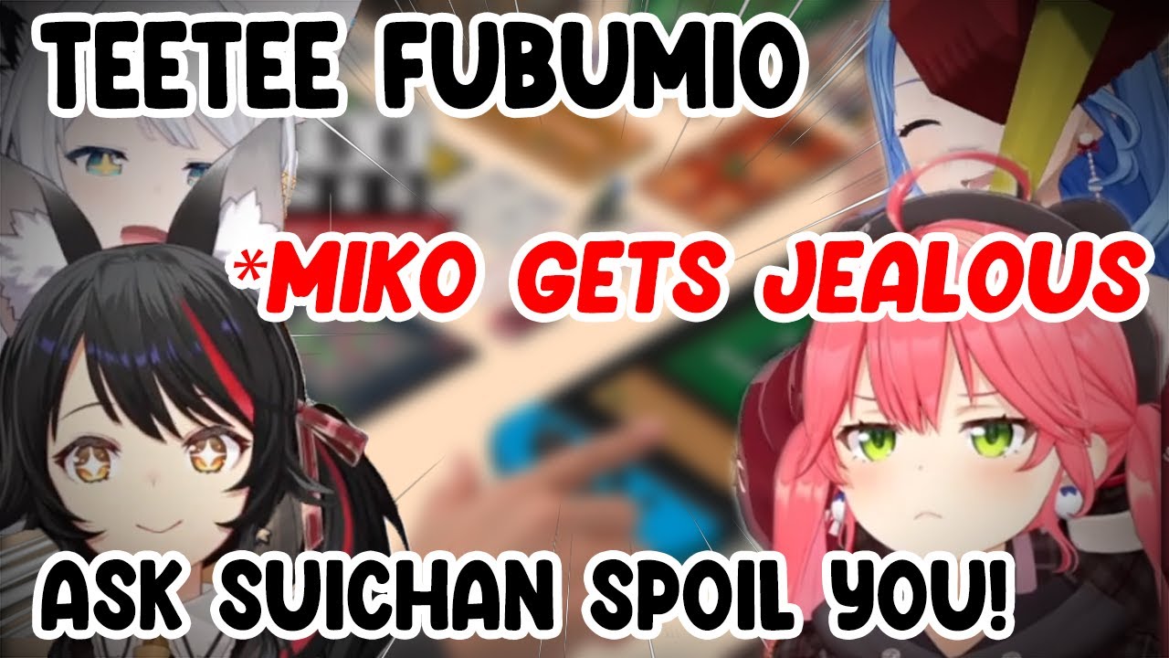 Miko Gets Jealous Seeing Fubuki Pamper Mio Too Much