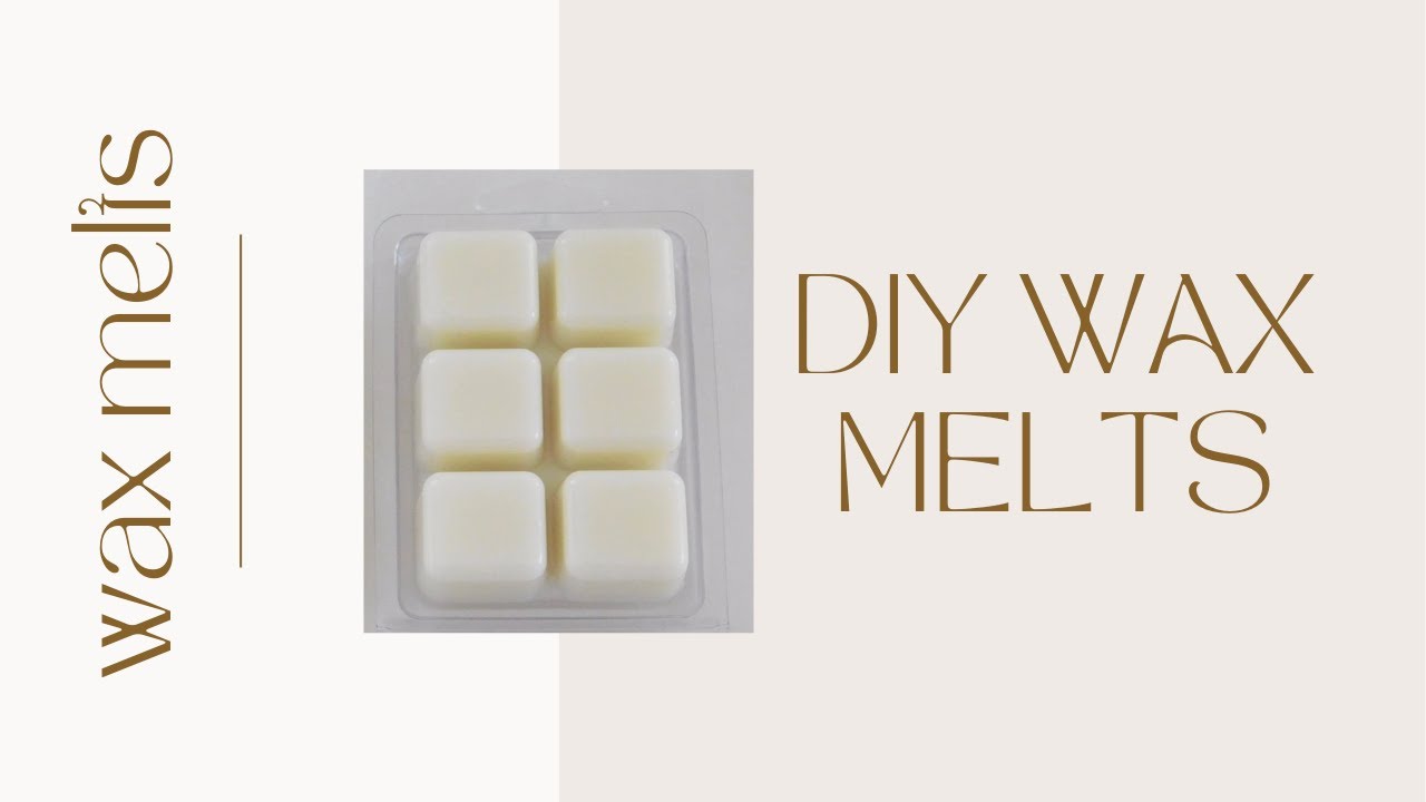 HOW TO MAKE WAX MELTS USING 6 CAVITY CLAMSHELL MOLDS EASY DIY TW30