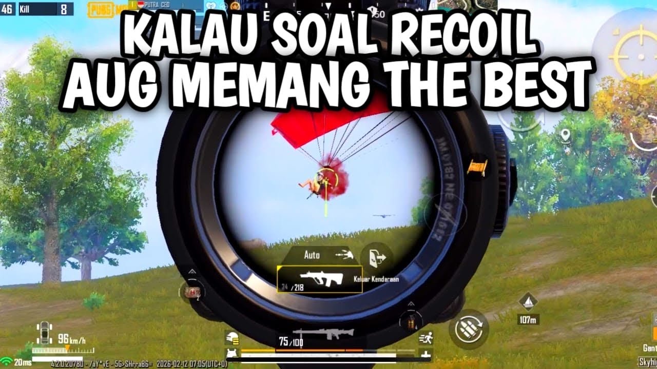 SENJAT NO RECOIL BEGINI RUGI KALAU NGGAK DIPAKAI | Pubg mobile