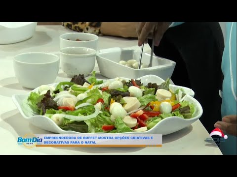 Empreendedora de Buffet mostra opções criativas e decorativas para o Natal 17 12 2024