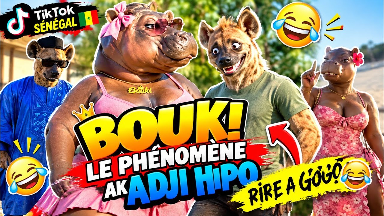 BOUKI DOULELELE AK ADJI HIPO 😂 | LE PHÉNOMÈNE DE TIKTOK SÉNÉGAL 🇸🇳🤣 | HUMOUR WOLOF