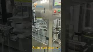 Auto Tin Can Seamer Machine for Nuts ,Dry Food #factory,Automatic Can Sealing Machine 2026