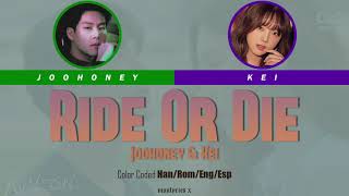 Joohoney & Kei - Ride or Die (Run On OST (런 온 OST)) (Color Coded Han/Rom/Eng/Esp Lyrics)