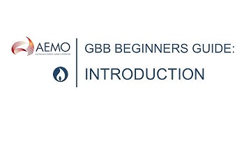 Video 1: Introduction to the Gas Bulletin Board