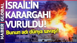 İsrail'in Karargahı Vuruldu! Ülke Cehenneme Döndü!