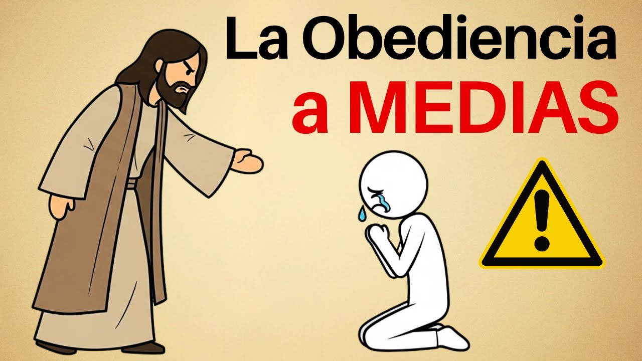 ¡Obedecer A MEDIAS es DESOBEDECER a Dios! ¡Cuidado!
