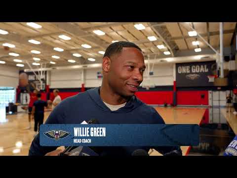 Willie Green on home opener vs. Spurs 10/23/2025 | New Orleans Pelicans