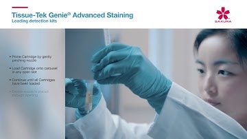 Tissue Tek Genie Advanced Staining System Loading detection kits