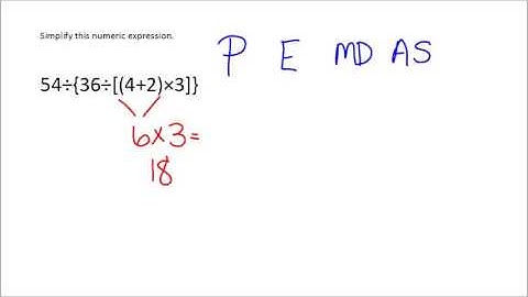 Fifth Grade Unit 2 Multiplication and Division Simplifying Numeric Expressions
