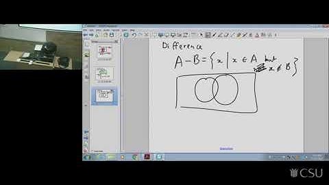 MTH129 - 1.1(2) Sets 2 (intersection, union, difference, complement, venn diagrams) (2016-07-12)