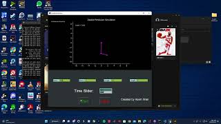 Double Pendulum Simulation