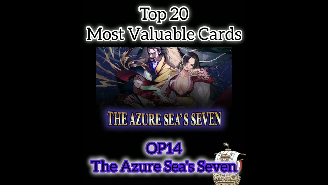 OP14 - The Azure Sea's Seven | 20 Most Expensive Cards | One Piece TCG