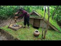 How Gild Build Litte Dugout Home Off Grid Alone, Girl Solo Living Off the Grid