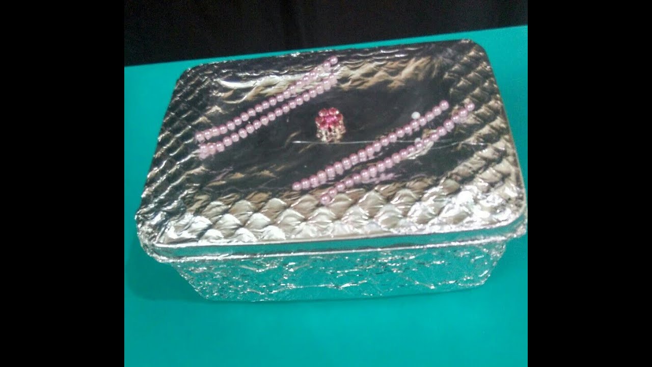 how to decorate jewellery box YouTube