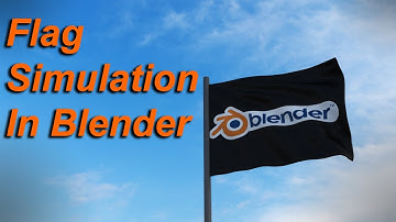 How to Make a Flag Simulation in Blender