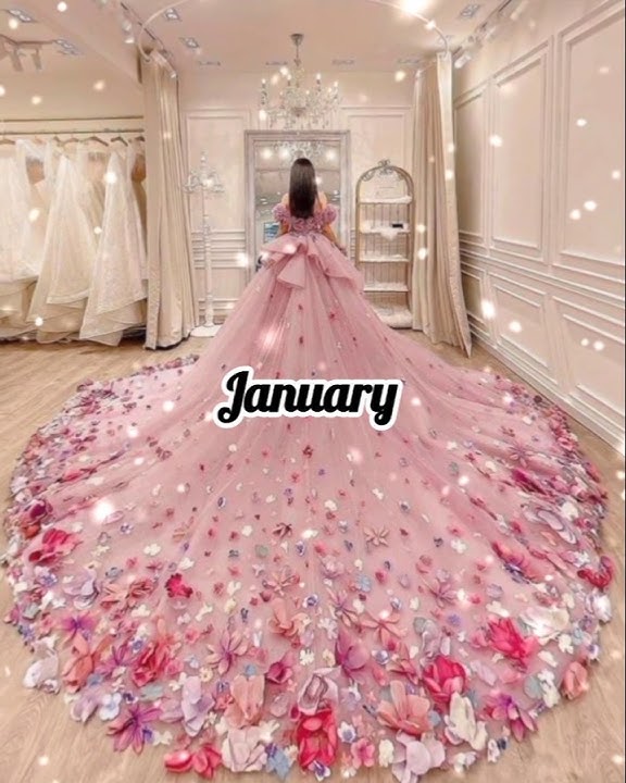 choose your birthday month and see your dress 👗#dress #birthday #month #viralvideo #shorts #gown