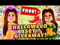 Shadow Empress &amp; Royale Rebel Set GIVEAWAY! Roblox Royale High School Halloween Set Giveaway!