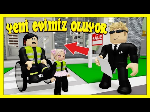 KAHRAMAN BABAM BİZE YENİ EVİ ALDI 😍 KÜBRA NİSA ROBLOX BROOKHAVEN 🏡 RP