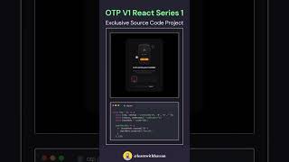 Animated OTP Verification using Reactjs CSS | JavaScript OTP Verification System | CodeMinds