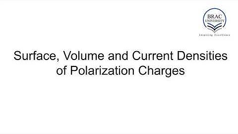 Surface, Volume and Current Densities of Polarization Charges