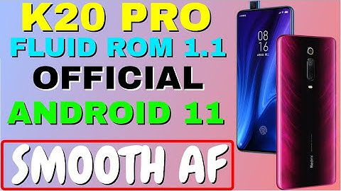 Redmi K20 PRO Fluid 1.1 Official Review | 9th Jan 2021 Update | Smoothest Android 11 Rom