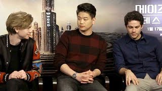 最強の仲間ディラン×トーマス×キー・ホン・リーが4DXをプッシュ！映画『メイズ・ランナー 最期の迷宮』特別映像